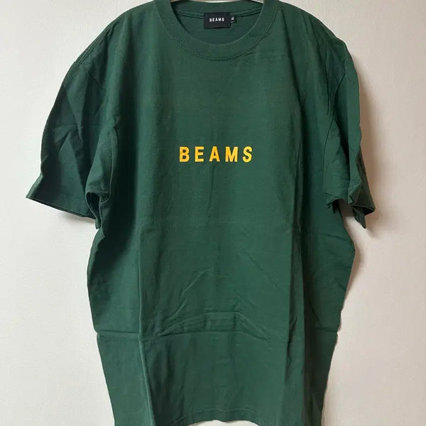 [BUNJANG] BEAMS Logo T-Shirt Green / [XL] 빔즈 로고 티셔츠 그린