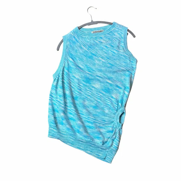 [BUNJANG] Open Product Cutout Knit Vest S/M / 오픈프로덕트 컷아웃 니트 베스트 s-m사이즈