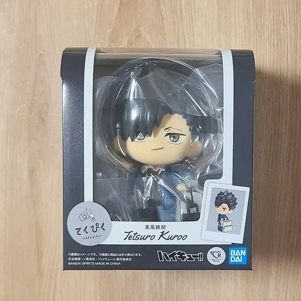[BUNJANG] Tekupiku Kuroo Tetsuro Nekoma Uniform Ver. Figure / 미개봉)하이큐 쿠로오 테츠로 테쿠피쿠 정품 피규어 네코마 룩업 굿즈 tekupiku 교복 심부름 뚜벅뚜벅 터벅터벅