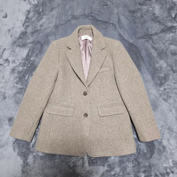 [BUNJANG] Ordinaire Women's Wool Coat Jacket / (S)여성 ordinaire 오디네르 위드 울 코트 자켓