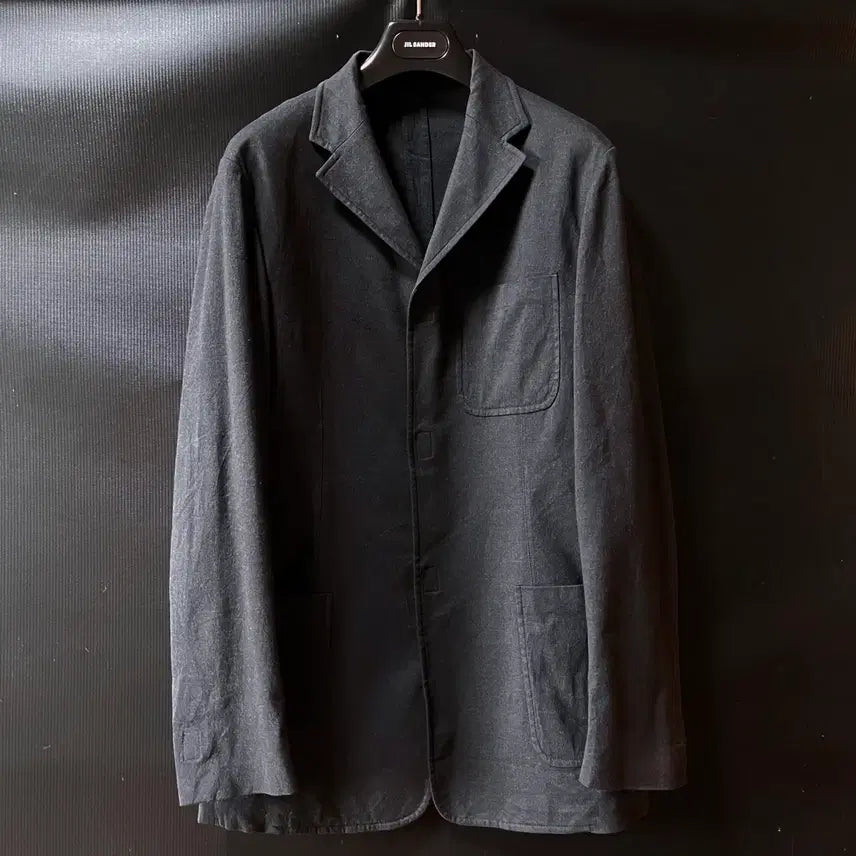 [BUNJANG] D&G 2000s Minimal Tailored Jacket Velcro Hidden Placket Made in Italy / IT50) 00s D&G 벨크로 히든 플라켓 미니멀 테일러드 자켓 Made in Italy