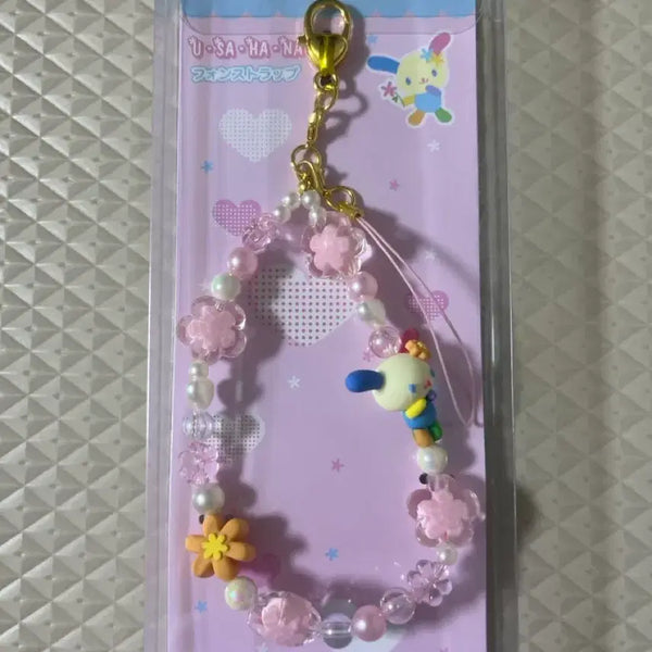 [BUNJANG] Usahana Beaded Strap / 우사하나 비즈 스트랩
