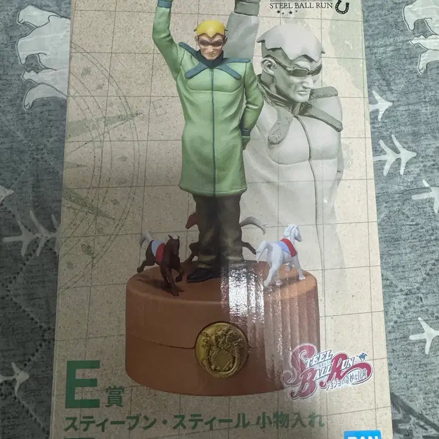 [BUNJANG] JoJo's Bizarre Adventure: Steel Ball Run Ichiban Kuji Prize E Steven Steel Accessory Case / 죠죠 스틸볼런 제일복권 E상 스티븐 스틸 액세서리 케이스