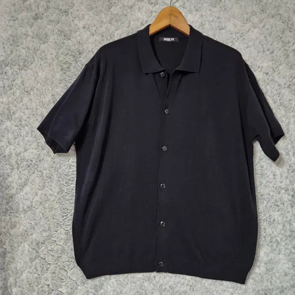 [BUNJANG] 408C Draw Fit Knit Shirt XL / 408C [XL] 드로우핏 니트 남방 셔츠