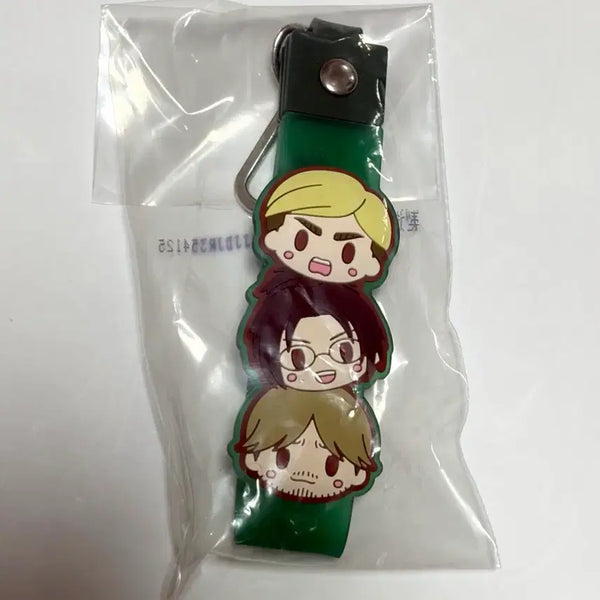[BUNJANG] Attack on Titan Ichiban Kuji Erwin Miche Hange Keychain / 진격의 거인 이치방쿠지 제일복권 엘빈 미케 한지 키링