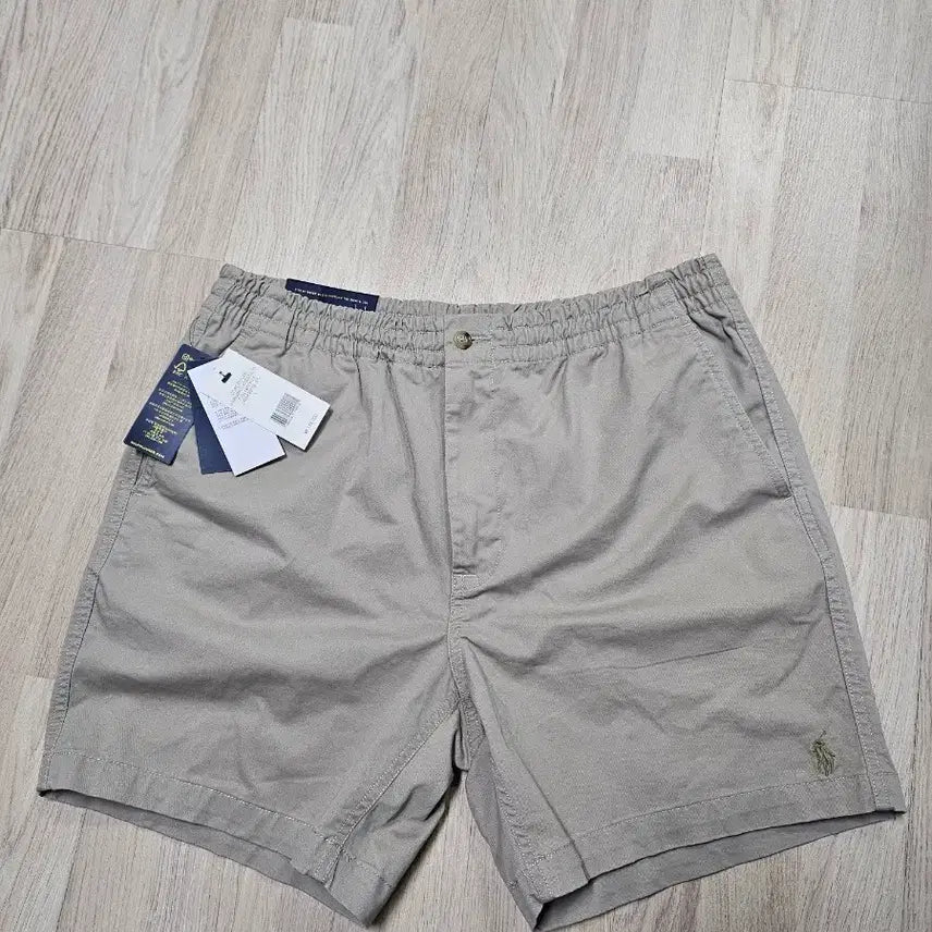 [BUNJANG] Polo Ralph Lauren Beige Cotton Blend Shorts / 폴로 랄프로렌 베이지색 면 혼방 반바지