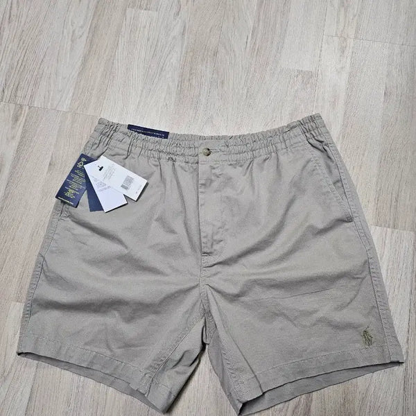 [BUNJANG] Polo Ralph Lauren Beige Cotton Blend Shorts / 폴로 랄프로렌 베이지색 면 혼방 반바지