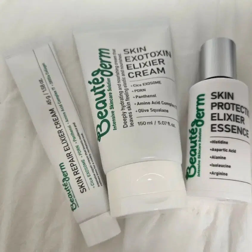 [BUNJANG] Beaute Derm Skin Elixir 3-Piece Set / 보떼덤 스킨 엘릭서 3종 세트