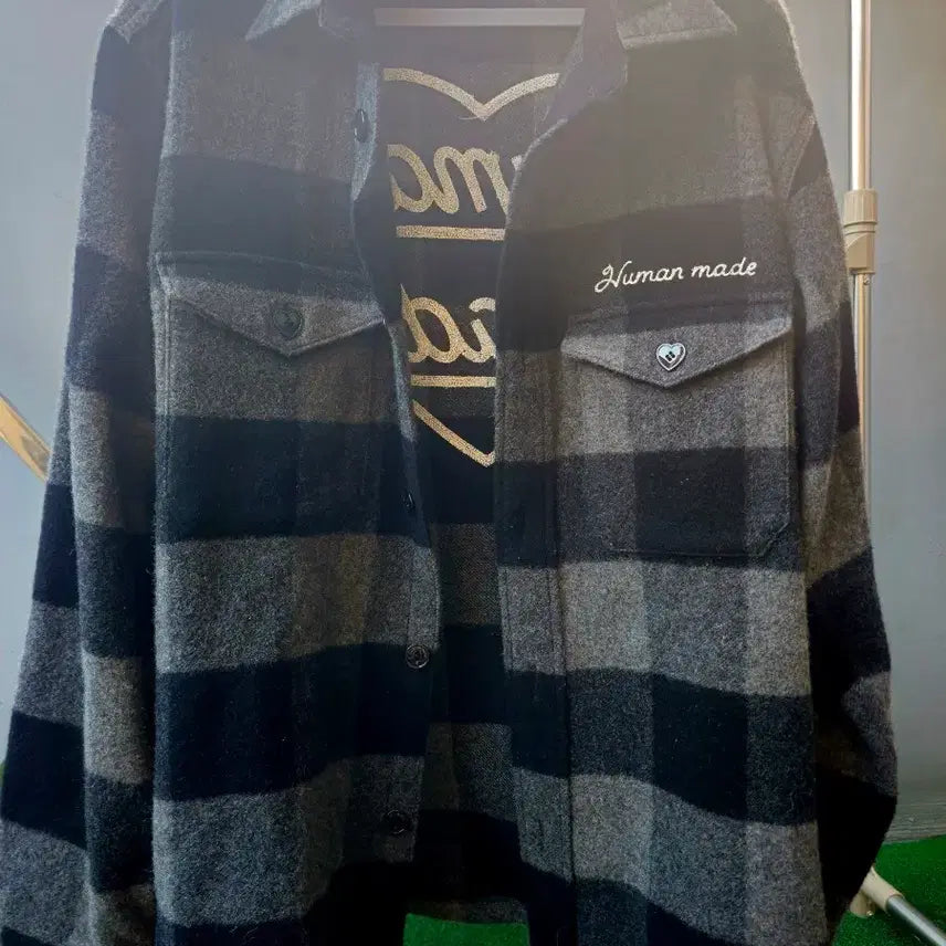 [BUNJANG] Human Made Wool Shirt Outerwear Jacket / 한창 뜨고 있는 일본 핫 브랜드 'human made' 울셔츠 아우터