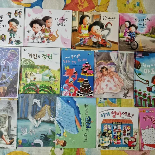 [BUNJANG] Children's Educational Books Bundle (40 Books) / 여러가지 창작동화책 인성책 지식책 유아책