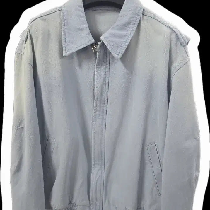 [BUNJANG] Solid Homme Light Wash Denim Blouson Jacket / 솔리드옴므 연청 데님 블루종 자켓 46,48,50,52