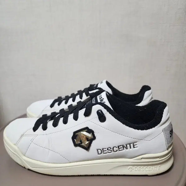 [BUNJANG] Descente Unisex Sneakers White 245 / >>상태양호>> 남녀공용 데상트 스니커즈 화이트 245 팝니다