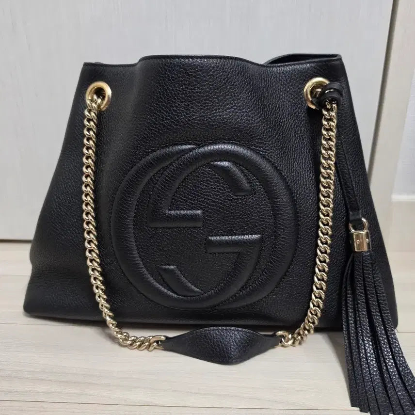 [BUNJANG] Gucci Soho Tassel Chain Bag / 정품 구찌 소호 테슬 체인백