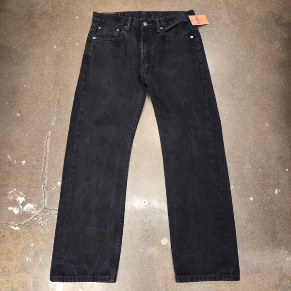 [BUNJANG] Levi's 505 Black Denim Pants / 리바이스 505 Levis 블랙진 데님 흑청 팬츠