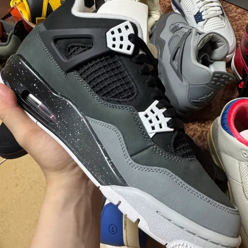 [BUNJANG] Air Jordan 4 Retro "Fear" 2024 Release Size 275 / 조던 4 레트로 피어 2024