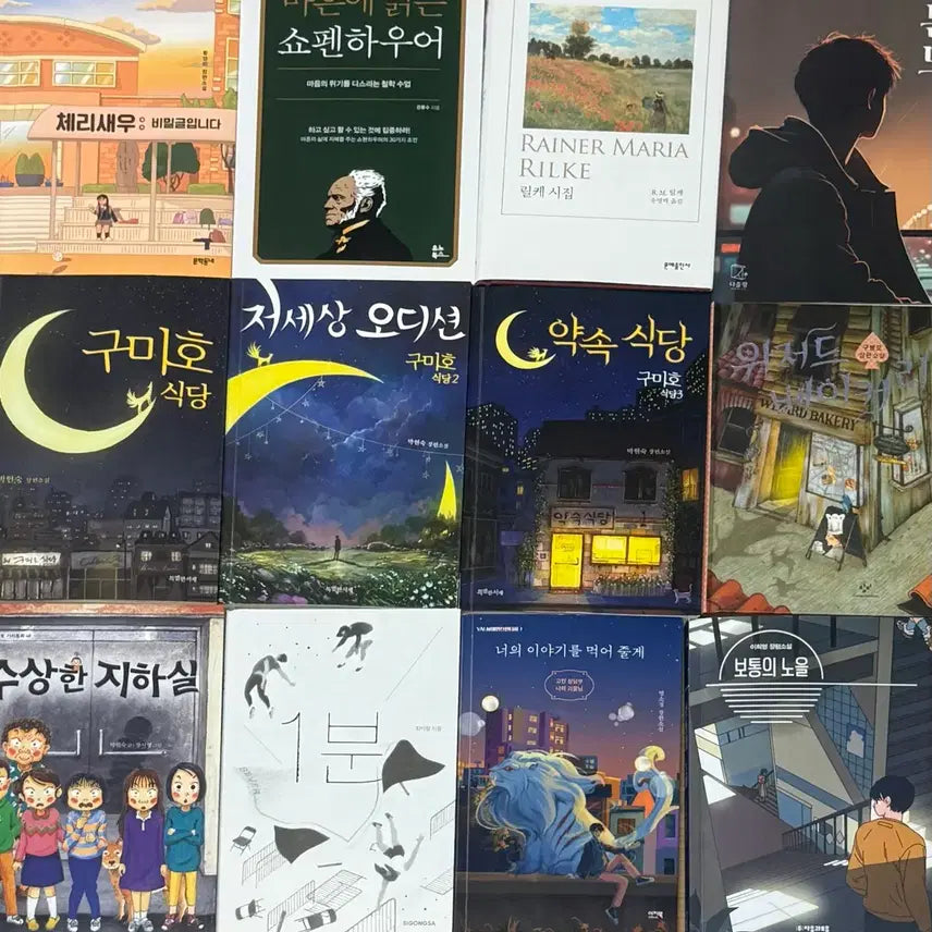[BUNJANG] Collection of Korean Novels and Poetry / 책 판매합니다!