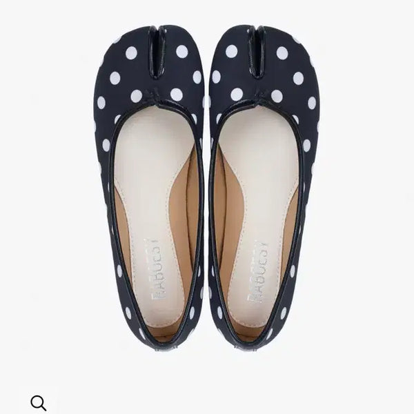 [BUNJANG] RABOESY Dot Tabi Ballet Flats / RABOESY 도트 타비 발레 플랫 슈즈 새상품