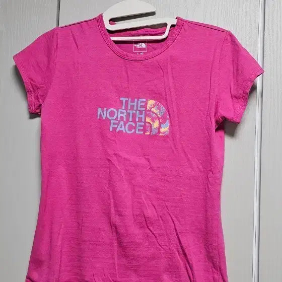[BUNJANG] The North Face Short Sleeve T-Shirt Pink / 노스페이스 반팔티 핑크