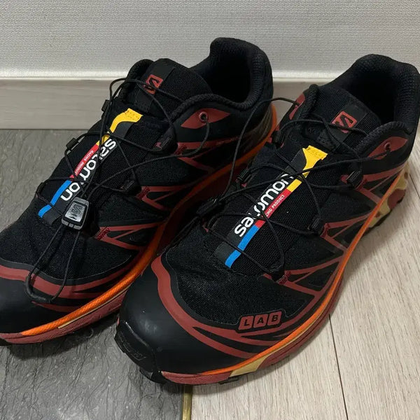[BUNJANG] Salomon XT-6 ADV "Black Chocolate Plum" Sneakers / 살로몬 운동화 XT-6 ADV 블랙 초콜릿 플럼(275)