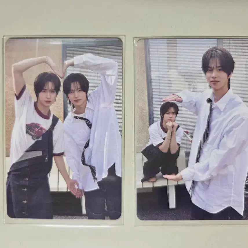 [BUNJANG] TWS Unit Photocard Shiyu Kyoungmin Unit Set / 디아이콘 투어스 유닛포카 맏막즈 신유 경민