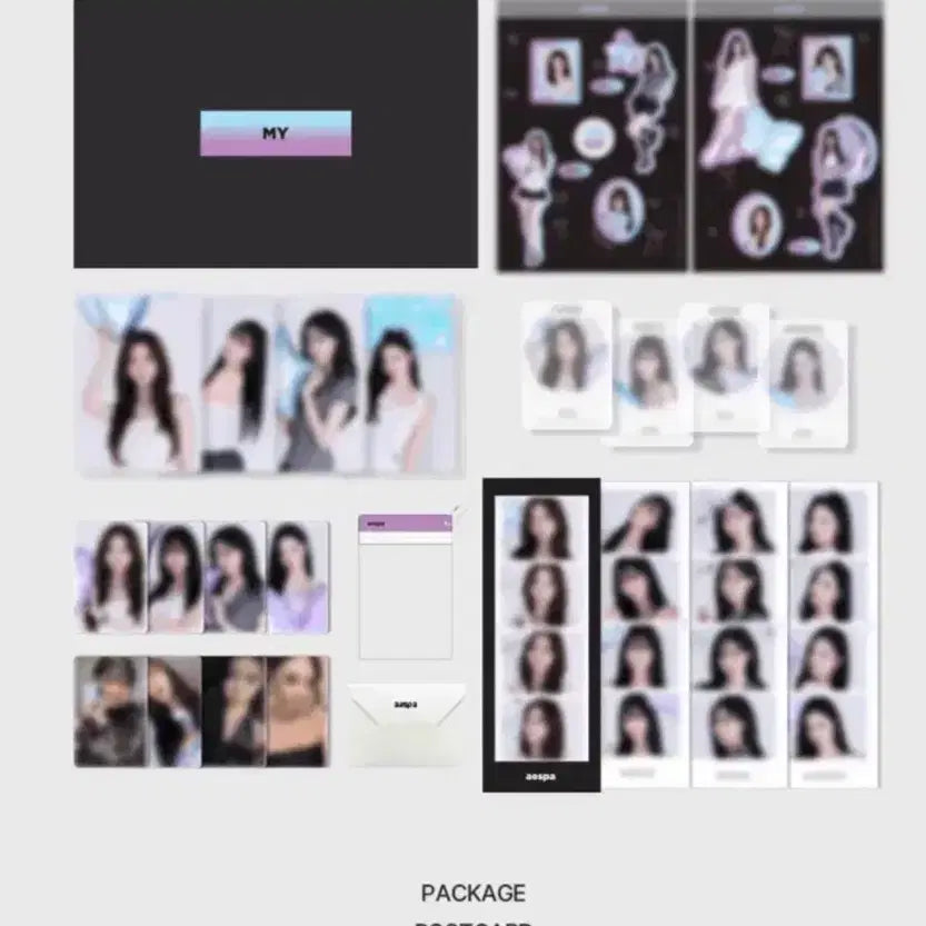 [BUNJANG] Aespa MY Membership Kit / 에스파 마이 멤버십 키트