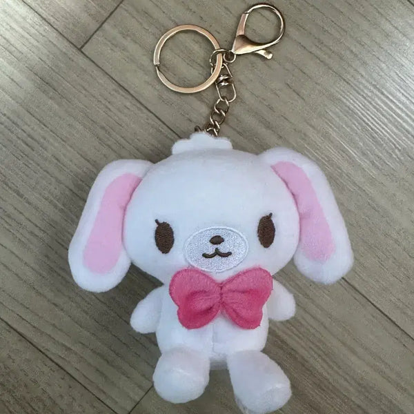 [BUNJANG] Aveil Shiro Usagi "Sugar Bunnies" Plush Keychain / 아베일 슈가바니즈 시로우사 인형 키링