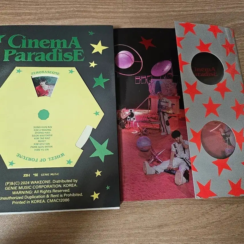 [BUNJANG] ZEROBASEONE Cinema Paradise Album Set / 제로베이스원 앨범 세트 양도