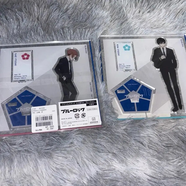 [BUNJANG] Blue Lock Itoshi Sae/Rin Itoshi Baseyard Acrylic Bundle Set / 블루록 이토시 사에/이토시 린 베이스야드 아크릴 일괄