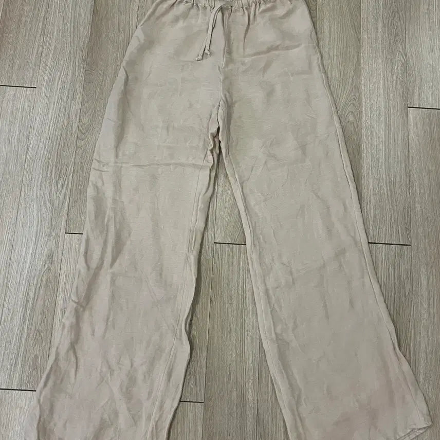 [BUNJANG] And Other Stories Linen Wide Pants Beige / 앤아더스토리즈 린넨 와이드 팬츠 베이지