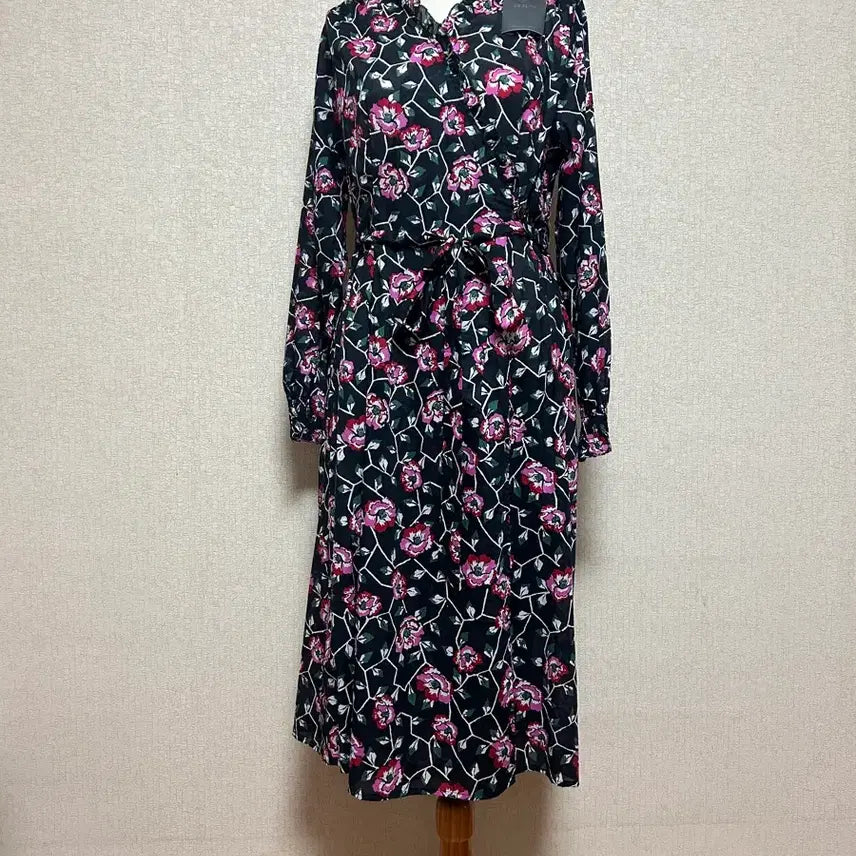 [BUNJANG] Kim Chang Suk Floral Long Dress / 새상품-김창숙  꽃무늬 롱 원피스