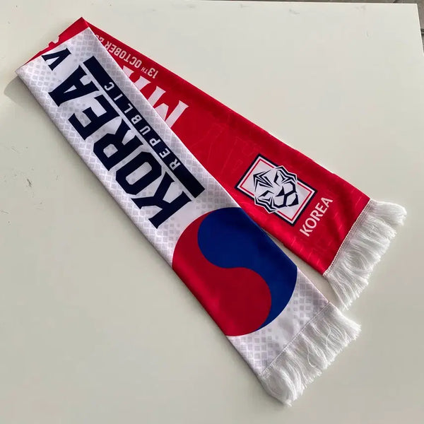 [BUNJANG] KFA South Korea National Football Team Supporter Scarf Taegeukgi / (OS) KFA 대한민국 축구 응원 머플러 태극기 한국