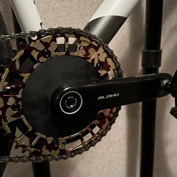 [BUNJANG] ROTOR ALDHU Carbon Track Crankset 165mm (49T Chainring) / 픽시 트랙 로터 카본알듀 판매합니다