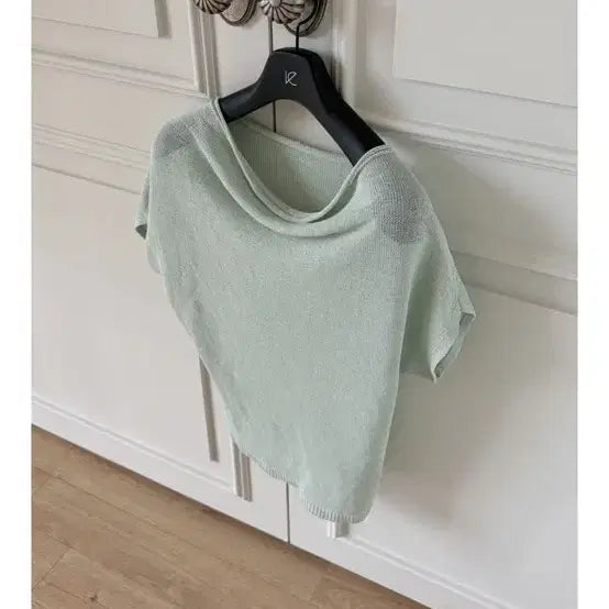 [BUNJANG] Lemmy Neph Drape Knit - Ivory / [새상품] 르뮈 네프 드레이프 니트 아이보리