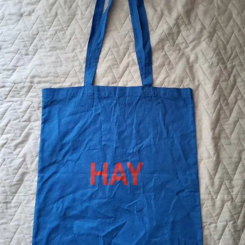 [BUNJANG] HAY Eco Bag Blue / HAY 에코백 블루
