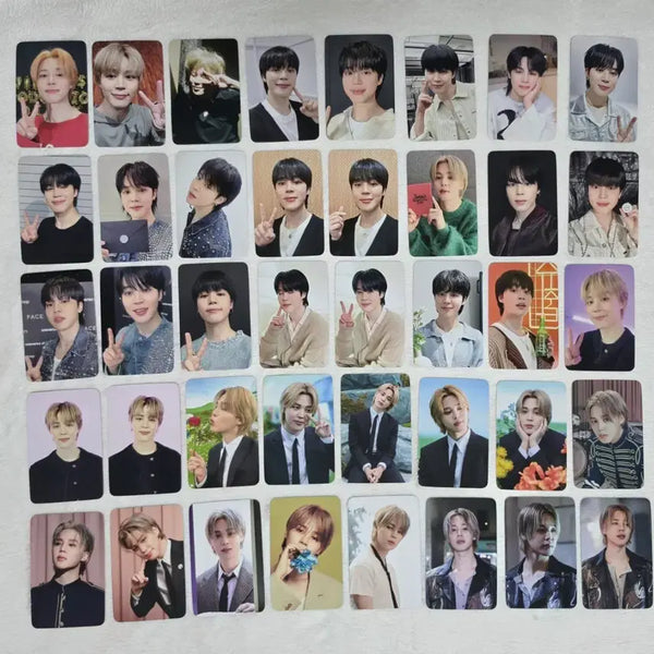 [BUNJANG] BTS Jimin Unofficial Photocard Bundle Set / BTS 방탄 지민 비공굿 포카 40장 일괄