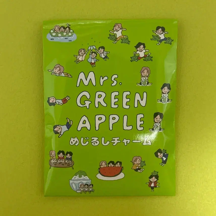 [BUNJANG] Mrs. Green Apple Natsu Goods Mejirushi Charm Set (Motoki Omori) / 미세스그린애플 나츠굿즈 메지루시 오모리 모토키