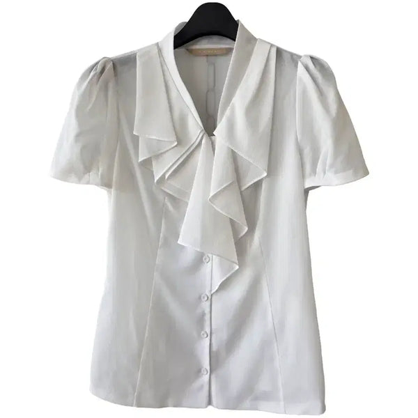 [BUNJANG] Minimum White Blouse / S/미니멈 화이트 블라우스