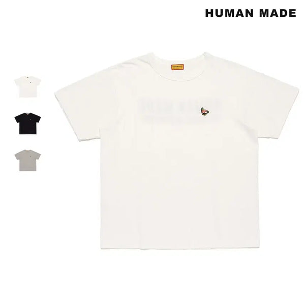 [BUNJANG] Human Made Animal Badge Cotton T-Shirt / 휴먼메이드 애니멀뱃지 반팔 티셔츠 1