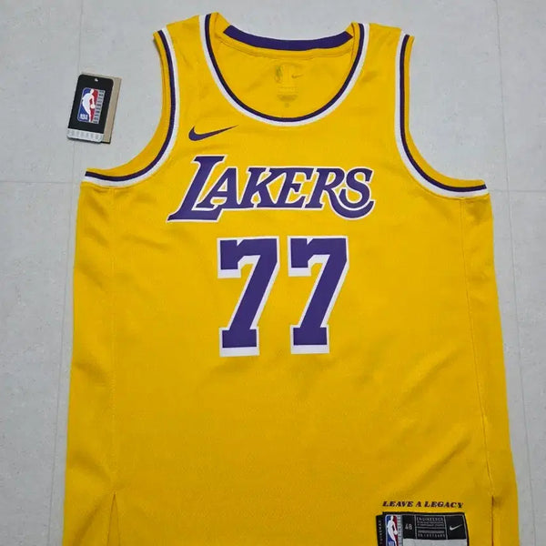 [BUNJANG] Nike Luka Dončić Los Angeles Lakers NBA Swingman Jersey Icon Edition / 나이키 정품) 루카 돈치치 LA레이커스 NBA 스윙맨 유니폼 아이콘 에디션