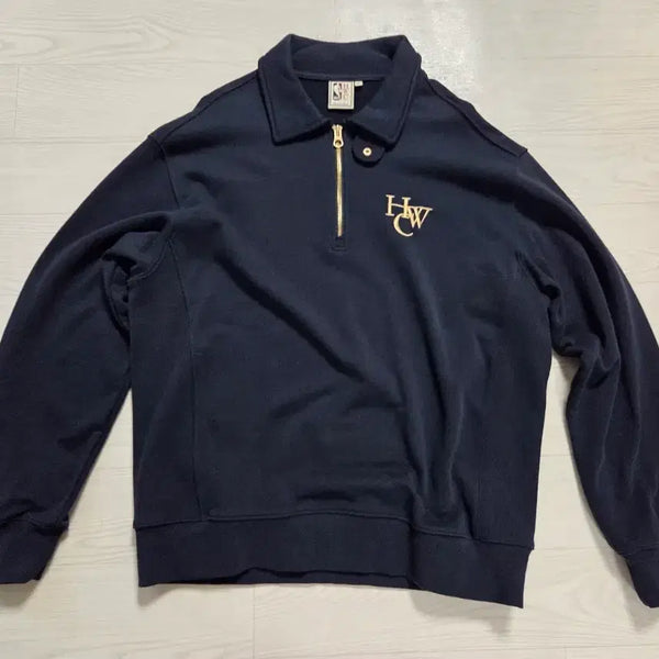 [BUNJANG] NBA Hardwood Classics Collared Sweatshirt Men's M / NBA 하드우드 클래식 카라 맨투맨