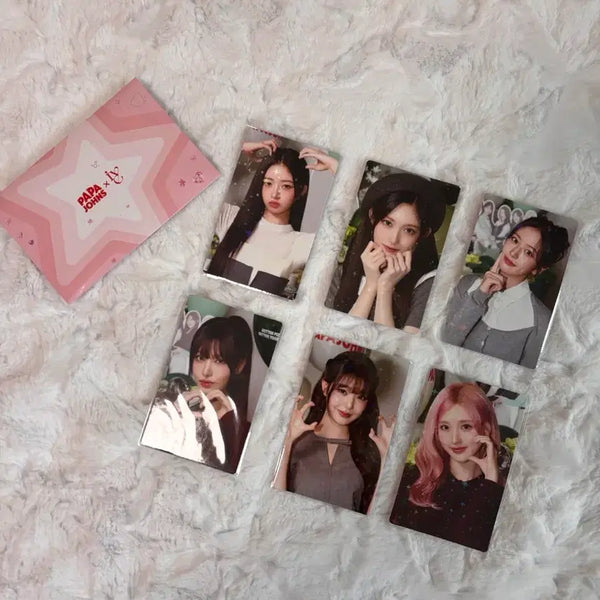 [BUNJANG] IVE Papa John's Bundle Set Photocard / 아이브포카 아이브 파파존스 일괄