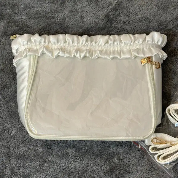 [BUNJANG] Hooeyneko Bouquet Ita Bag White / 택포) 후유네코 부케 이타백 화이트
