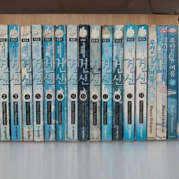 [BUNJANG] Kenshin Complete Set (1-14) + The Summer I Was With Luca Complete Set (1-4) - 18 Volumes Total / 견신1~14완결 +루카와 있었던 여름,1~4완,합18권,같은작가