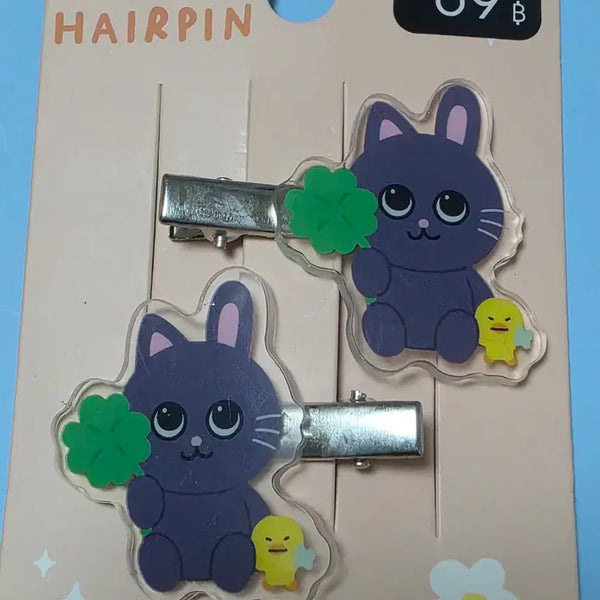 [BUNJANG] RIIZE Moshi Moshi Pop-up Riraz Tonnyangdeok Hairpin / 라이즈 모시모시 팝업 리라즈 토냥덕 머리삔 헤어핀 헤어클립