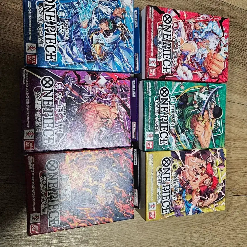 [BUNJANG] One Piece Starter Deck 6 Types (ST31-36) / 원피스 스타터덱 6종(ST31~36)