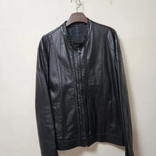 [BUNJANG] SASCH Lambskin Leather Jacket XXL / SASCH 양가죽 자켓 XXL (105~110)