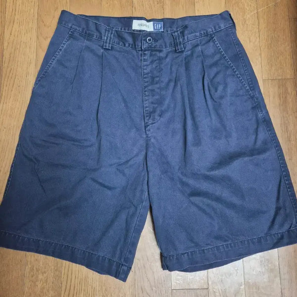 [BUNJANG] GAP Relaxed Fit Navy Cotton Pants Size 33 / [33] GAP 릴렉스드 핏 네이비 면바지