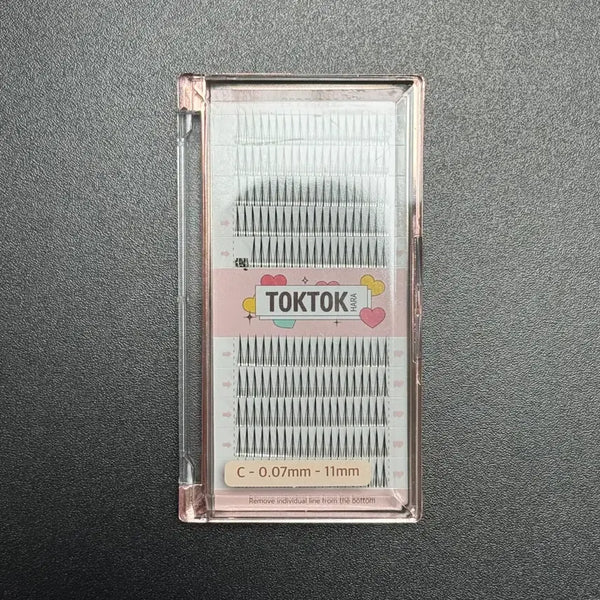 [BUNJANG] Tok Tok Hara C Curl 0.07-11mm Eyelash Extensions / 톡톡하라 C컬 0.07-11mm