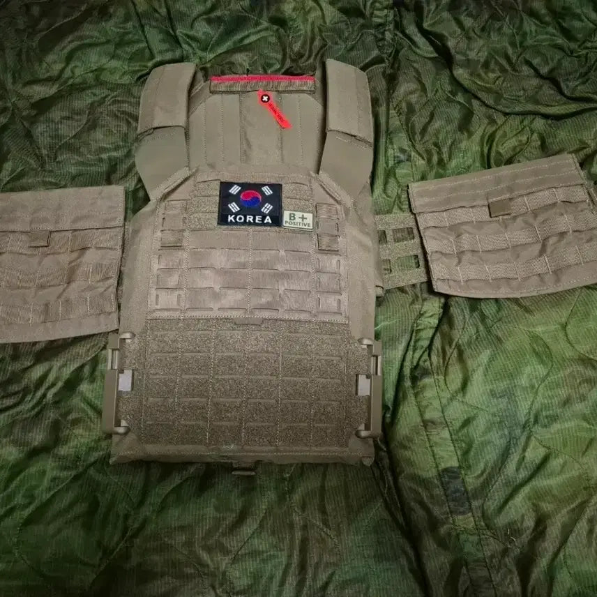 [BUNJANG] 5.11 Tactical Plate Carrier XL with US Marine Corps Side Pouch / 511 플케 XL 사이즈 + 미해병대 사이드 파우치