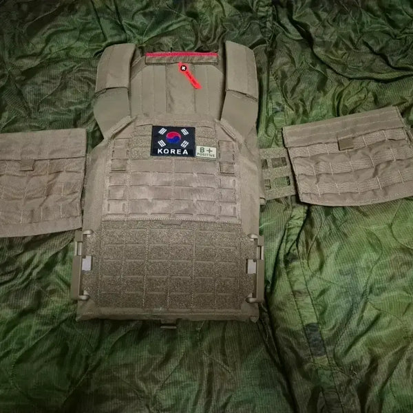[BUNJANG] 5.11 Tactical Plate Carrier XL with US Marine Corps Side Pouch / 511 플케 XL 사이즈 + 미해병대 사이드 파우치